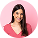 Lady in pink circle
