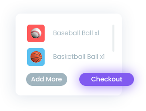 Shopping cart widget